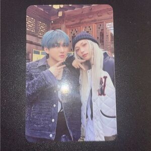 Changbin & Felix walmart exclusive photo card